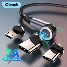 Magnetic Cable 3A Fast Charging Micro USB & Type C